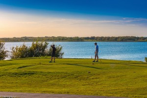 On Lake Lewisville